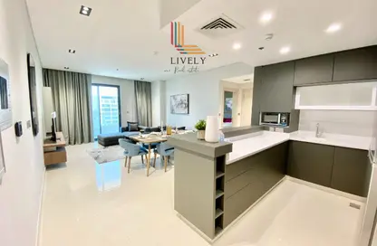 Apartment - 1 Bedroom - 2 Bathrooms for rent in Marina Residences 195 - Marina District - Lusail