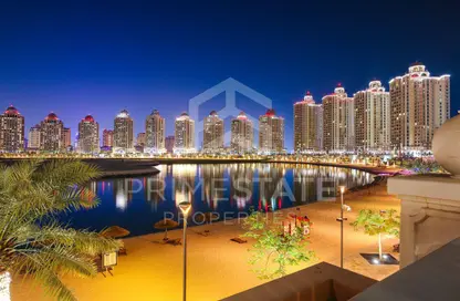 Apartment - 1 Bedroom - 3 Bathrooms for rent in Tower 21 - Viva Bahriyah - The Pearl Island - Doha