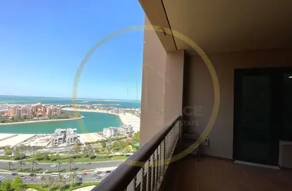 Apartment - 2 Bedrooms - 3 Bathrooms for rent in West Porto Drive - Porto Arabia - The Pearl Island - Doha
