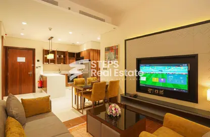 Apartment - 1 Bedroom - 1 Bathroom for rent in Al Sadd Road - Al Sadd - Doha