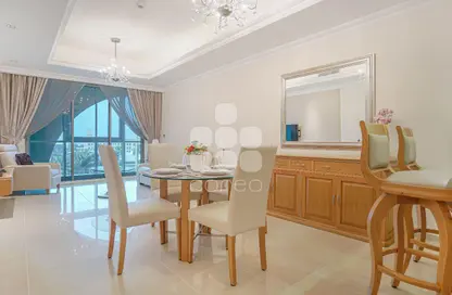 شقة - غرفة نوم - 2 حمامات للايجار في إمبيريال دايموند - فيفا بحرية - جزيرة اللؤلؤة - الدوحة