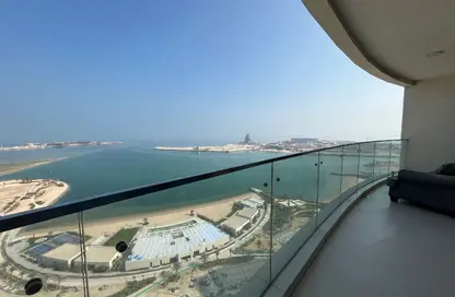 Apartment - 2 Bedrooms - 3 Bathrooms for rent in Lusail Marina Heights - Marina District - Lusail