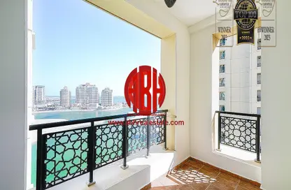 Apartment - Studio - 1 Bathroom for rent in Viva Central - Viva Bahriyah - The Pearl Island - Doha