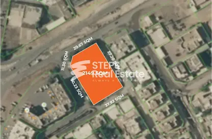 صورة لـ موقع على الخريطة قطعة أرض - استوديو للبيع في شارع زكريت - الخريطيات - أم صلال محمد ، صورة رقم 1