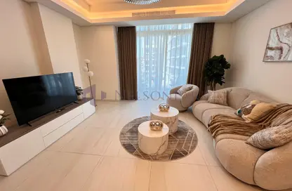 Apartment - 1 Bedroom - 2 Bathrooms for rent in Crystal Residence - The Pearl Island - Doha
