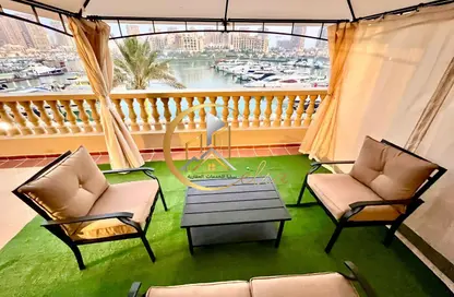 تاون هاوس - 2 غرف نوم - 3 حمامات للايجار في منازل تاون هاوس - بورتو أرابيا - جزيرة اللؤلؤة - الدوحة