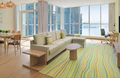 Hotel Apartments - 3 Bedrooms - 4 Bathrooms for rent in The Gate Towers - West Bay - Doha