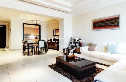 Apartment - 1 Bedroom - 2 Bathrooms for rent in East Porto Drive - Porto Arabia - The Pearl Island - Doha
