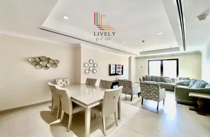 Apartment - 1 Bedroom - 2 Bathrooms for rent in West Porto Drive - Porto Arabia - The Pearl Island - Doha