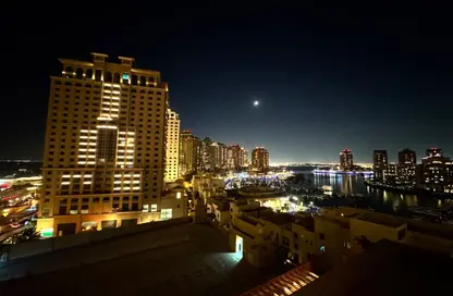 Apartment - 1 Bedroom - 2 Bathrooms for rent in East Porto Drive - Porto Arabia - The Pearl Island - Doha