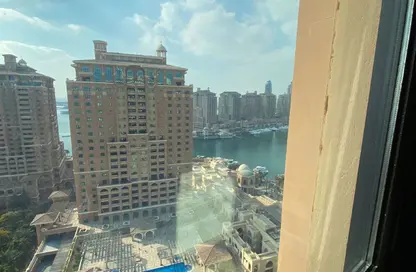 Apartment - 1 Bedroom - 2 Bathrooms for rent in East Porto Drive - Porto Arabia - The Pearl Island - Doha