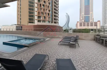 شقة - 2 غرف نوم - 2 حمامات للايجار في 195 مساكن مارينا - منطقة المارينا - الوسيل