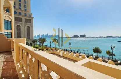 Apartment - 2 Bedrooms - 3 Bathrooms for rent in East Porto Drive - Porto Arabia - The Pearl Island - Doha