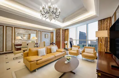 Apartment - 2 Bedrooms - 3 Bathrooms for rent in Dusit Hotel  and  Suites Doha - Diplomatic Street - West Bay - Doha