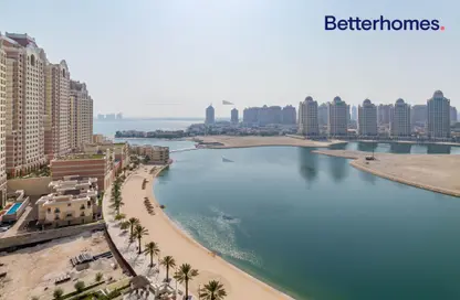 Water View image for: Apartment - 2 Bedrooms - 3 Bathrooms for sale in Viva West - Viva Bahriyah - The Pearl Island - Doha, Image 1