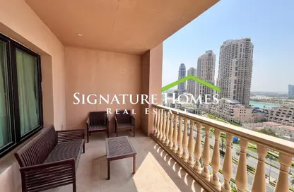 Apartment - 2 Bedrooms - 3 Bathrooms for sale in Tower 9 - Porto Arabia - The Pearl Island - Doha