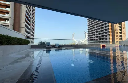 شقة - 2 غرف نوم - 4 حمامات للايجار في لوسيل ريسيدينس - منطقة المارينا - الوسيل