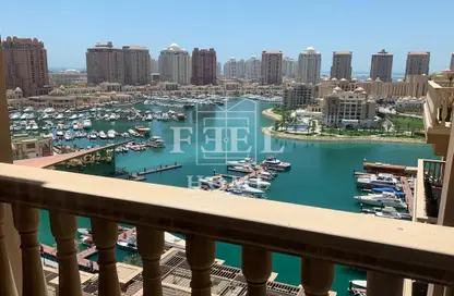 Water View image for: Apartment - 2 Bedrooms - 3 Bathrooms for sale in Sabban Towers - Porto Arabia - The Pearl Island - Doha, Image 1