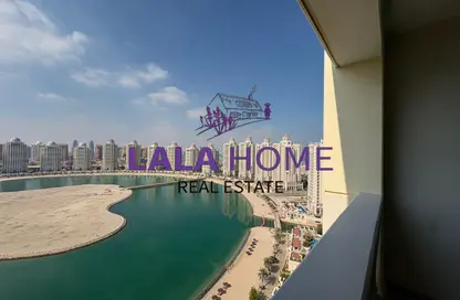 Apartment - 2 Bedrooms - 3 Bathrooms for rent in Viva West - Viva Bahriyah - The Pearl Island - Doha