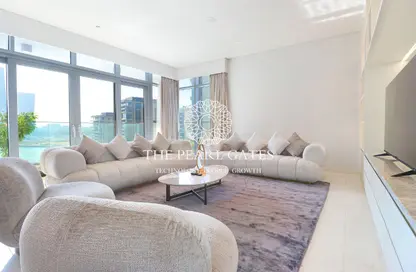 شقة - غرفة نوم - 2 حمامات للايجار في برج سيف لوسيل 1 - سيف لوسيل - مدينة اللسيل - الوسيل