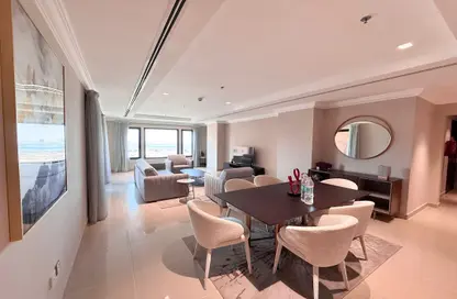 Apartment - 1 Bedroom - 2 Bathrooms for rent in East Porto Drive - Porto Arabia - The Pearl Island - Doha