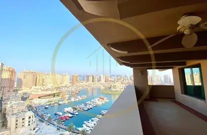 Apartment - 3 Bedrooms - 4 Bathrooms for rent in West Porto Drive - Porto Arabia - The Pearl Island - Doha Apartment - 3 Bedrooms - 4 Bathrooms for rent in West Porto Drive - Porto Arabia - The Pearl Island - Doha