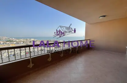 شقة - 3 غرف نوم - 4 حمامات للايجار في طريق بورتو الشرقي - بورتو أرابيا - جزيرة اللؤلؤة - الدوحة