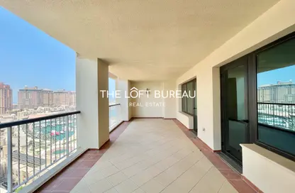 Apartment - 2 Bedrooms - 3 Bathrooms for rent in West Porto Drive - Porto Arabia - The Pearl Island - Doha