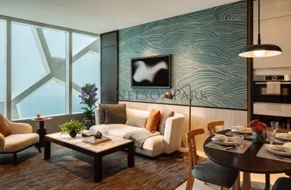 Apartment - 1 Bedroom - 2 Bathrooms for rent in Rosewood Residences - Marina District - Lusail