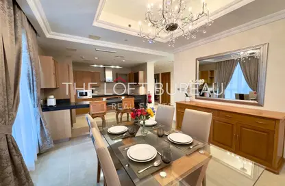 Apartment - 2 Bedrooms - 3 Bathrooms for rent in Viva West - Viva Bahriyah - The Pearl Island - Doha