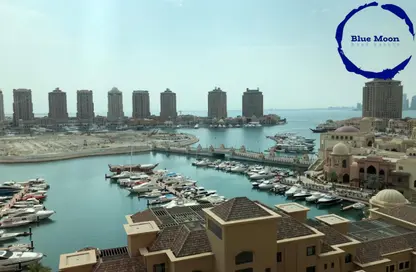 شقة - 3 غرف نوم - 4 حمامات للبيع في طريق بورتو الشرقي - بورتو أرابيا - جزيرة اللؤلؤة - الدوحة