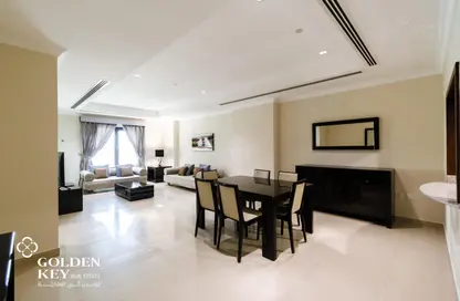 Apartment - 1 Bedroom - 2 Bathrooms for rent in East Porto Drive - Porto Arabia - The Pearl Island - Doha