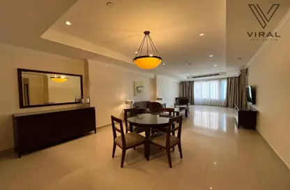 Apartment - 1 Bedroom - 2 Bathrooms for rent in East Porto Drive - Porto Arabia - The Pearl Island - Doha