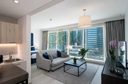Apartment - Studio - 1 Bathroom for rent in West Bay Tower - West Bay - West Bay - Doha