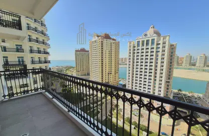 شقة - غرفة نوم - 3 حمامات للايجار في حدائق فلورستا - حدائق فلورستا - جزيرة اللؤلؤة - الدوحة