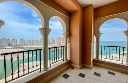 Apartment - 1 Bedroom - 2 Bathrooms for rent in Tower 2 - Viva Bahriyah - The Pearl Island - Doha