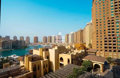 Apartment - 2 Bedrooms - 2 Bathrooms for rent in Burj Eleganté - Porto Arabia - The Pearl Island - Doha