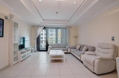 Apartment - 1 Bedroom - 1 Bathroom for rent in Porto Arabia - The Pearl Island - Doha