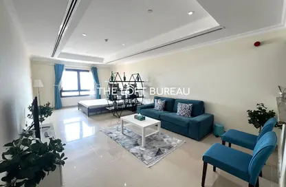 Apartment - Studio - 1 Bathroom for rent in East Porto Drive - Porto Arabia - The Pearl Island - Doha