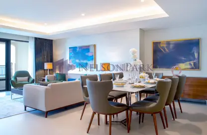 Apartment - 2 Bedrooms - 4 Bathrooms for rent in Abraj Bay - Abraj Quartiers - The Pearl Island - Doha