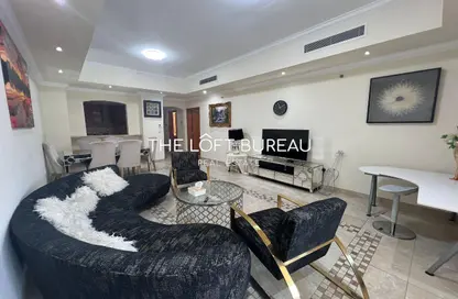 Apartment - 1 Bedroom - 1 Bathroom for sale in Sabban Towers - Porto Arabia - The Pearl Island - Doha