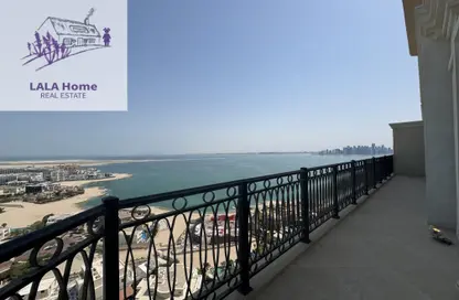 (بنتهاوس  (روف - 3 غرف نوم - 5 حمامات للايجار في حدائق فلورستا - حدائق فلورستا - جزيرة اللؤلؤة - الدوحة