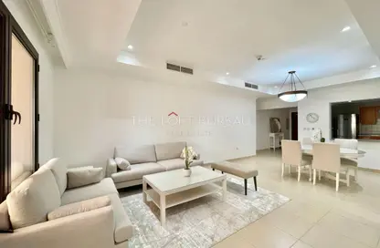 Apartment - 1 Bedroom - 2 Bathrooms for rent in West Porto Drive - Porto Arabia - The Pearl Island - Doha