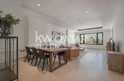 Apartment - 2 Bedrooms - 3 Bathrooms for rent in West Porto Drive - Porto Arabia - The Pearl Island - Doha