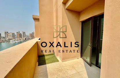 Apartment - 1 Bedroom - 2 Bathrooms for rent in West Porto Drive - Porto Arabia - The Pearl Island - Doha