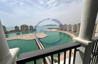 Duplex - 4 Bedrooms - 5 Bathrooms for rent in Viva West - Viva Bahriyah - The Pearl Island - Doha