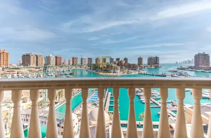 Apartment - 3 Bedrooms - 5 Bathrooms for sale in West Porto Drive - Porto Arabia - The Pearl Island - Doha