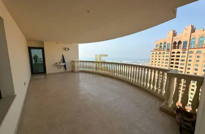 شقة - 3 غرف نوم - 5 حمامات للايجار في طريق بورتو الغربي - بورتو أرابيا - جزيرة اللؤلؤة - الدوحة