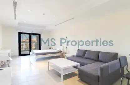 Apartment - Studio - 1 Bathroom for rent in West Porto Drive - Porto Arabia - The Pearl Island - Doha