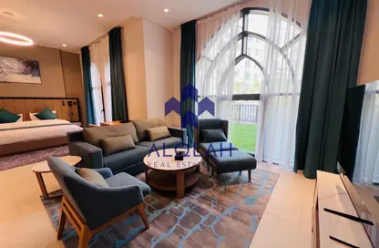 شقة - 1 حمام للايجار في البلاج الجنوبي - البلاج - جزيرة اللؤلؤة - الدوحة